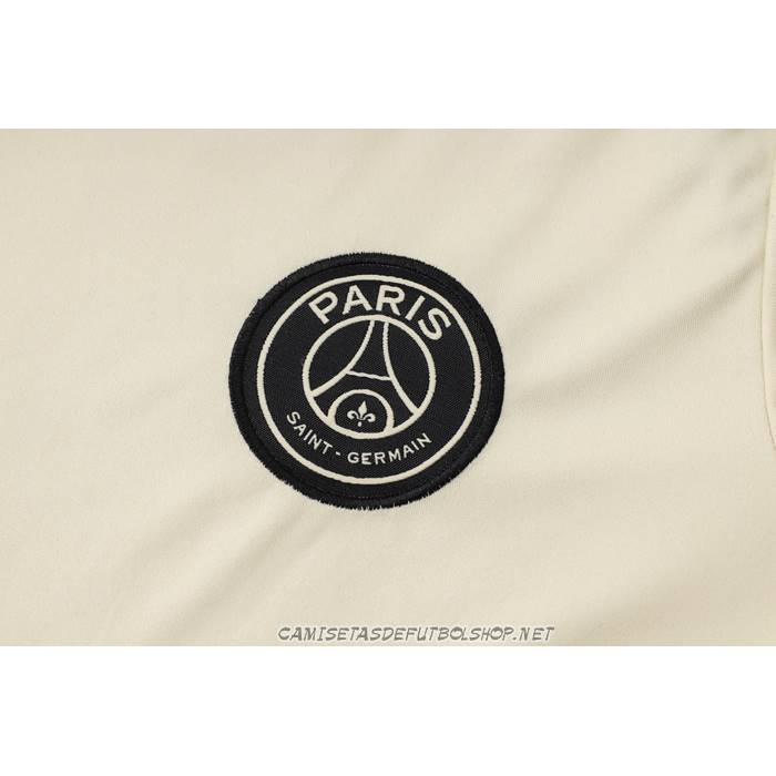 Chandal del Paris Saint-Germain Jordan 24-25 Manga Corta Amarillo - Pantalon Corto